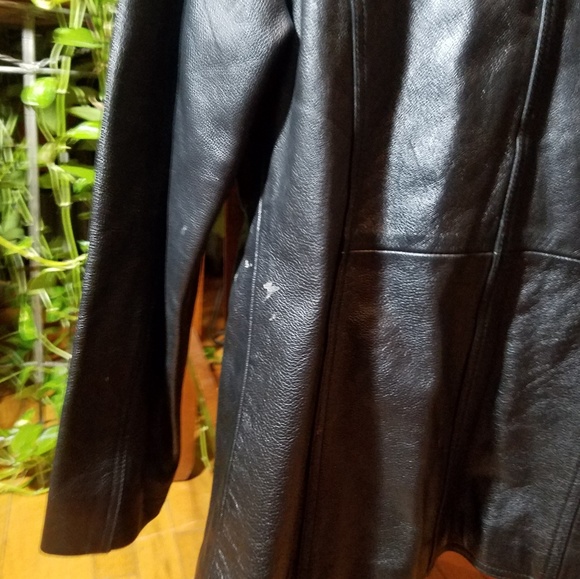 Black Wilson's leather jacket size Small - Picture 3 of 6